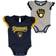 Outerstuff Milwaukee Brewers Scream & Shout Bodysuit 2-Pack - Navy/Heathered Gray