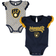 Outerstuff Milwaukee Brewers Scream & Shout Bodysuit 2-Pack - Navy/Heathered Gray