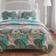 Greenland Home Fashions Nirvana Quilts Turquoise (228.6x228.6cm)