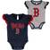 Outerstuff Red Sox Scream & Shout Bodysuit 2-Pack - Navy/Heathered Gray