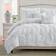 Swift Home Floral Pintuck Bedspread White (228.6x172.72cm)