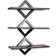 Danya B Diamonds Wall Shelf 27.5"