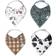 Copper Pearl Baby Bandana Bibs 4-pack Jo