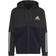 Adidas Essentials Colorblock Fleece Full-Zip Hoodie - Carbon/Legend Ink