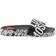 Love Moschino All Over Print Slider - Black
