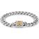 Tommy Hilfiger Monogram Two-Tone Bracelet - Silver/Gold