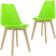 vidaXL Artificial Leather Kitchen Chair 81cm 2pcs
