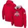 Colosseum Youth Ohio State Buckeyes Big Logo Pullover Hoodie - Scarlet