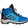 Adidas Kid's Terrex Mid Gore-tex Hiking - Blue Rush/Gray Six/Turbo