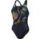 Speedo Women's Placement Digital Powerback Swimsuit - Black