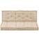 vidaXL 120x80x10cm 2-pack Coussin de chaise Beige (120x80cm)