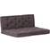 vidaXL 120x80x10cm 2-pack Coussin de chaise Gris (120x80cm)