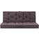 vidaXL 120x80x10cm 2-pack Coussin de chaise Gris (120x80cm)