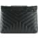 Saint Laurent Loulou Medium Leather Shoulder Bag - Black