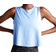 RS Crop Tank Top Women - Sky Blue