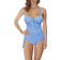 Freya Beach Hut Plunge Tankini Top - Blue Moon