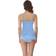 Freya Beach Hut Plunge Tankini Top - Blue Moon