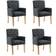 vidaXL 61x66x95cm 4-pack Köksstol 95cm 4st