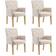 vidaXL 61x66x95cm 4-pack Köksstol 95cm 4st