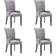 vidaXL 54x56x106cm 4-pack Kitchen Chair 41.7" 4pcs