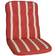Fritab Minivik Home Classic Stolsdyna Röd (53x50cm)