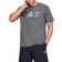 Under Armour Fast Left Chest Short Sleeve T-shirt Men - Pitch Gray Medium Heather/Halo Gray