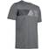 Under Armour Fast Left Chest Short Sleeve T-shirt Men - Pitch Gray Medium Heather/Halo Gray