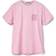 H2O Lyø Organic T-shirt Unisex - Pink Lavender