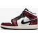 Nike Air Jordan 1 Mid SE GS - Black/White/Sail/Infrared