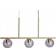 Dyberg Larsen Sophia Brass/Gold Pendant Lamp ∅ 15cm