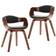 vidaXL - Chaise de Cuisine 71.5cm 2pcs