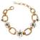 Dolce & Gabbana Lilium Floral Choker - Gold/Pearl/Multicolour