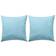 vidaXL 132298 2-pack Komplet pyntepude Blå (45x45cm)