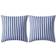 vidaXL 132306 2-pack Komplett dekorationskudde Blå (45x45cm)
