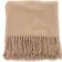 Venture Design Tilly Couverture Beige (170x130cm)