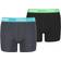 Puma Boy's Basic Boxer 2 Pack - India Ink/Turquoise (935454-01)