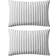 vidaXL 132311 2-pack Komplett dekorationskudde Grå (60x40cm)