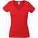 Fruit of the Loom Valueweight V-Neck T-shirt - Red