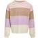 Only Kid's Striped Knitted Pullover - Pink/Sepia Rose (15207169)