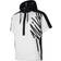 Nike Short Sleeve Half Zip Training Hoodie Men - White/Black