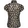 Saint Tropez Lillysz SS Shirt - Black Flower Shadows