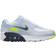 NIKE Air Max 90 GS - White/Blackened Blue/Volt/Football Grey