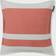 Lexington Irregular Striped Pudebetræk Multifarve, Hvid, Rød (50x50cm)