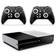 giZmoZ n gadgetZ Xbox One S Console Skin Decal Sticker + 2 Controller Skins - Black