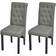 vidaXL - Kitchen Chair 95cm 2pcs