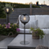 Star Trading Sunlight Black Table Lamp 17.7"