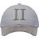 Les Deux Baseball Cap Suede II - Steeple Grey/Caribou Brown
