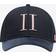Les Deux Baseball Cap Suede II - Dark Navy/Elderberry