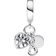 Pandora Family Infinity Triple Dangle Charm - Silver/Transparent