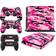 giZmoZ n gadgetZ PS4 Console Skin Decal Sticker + 2 Controller Skins - Pink